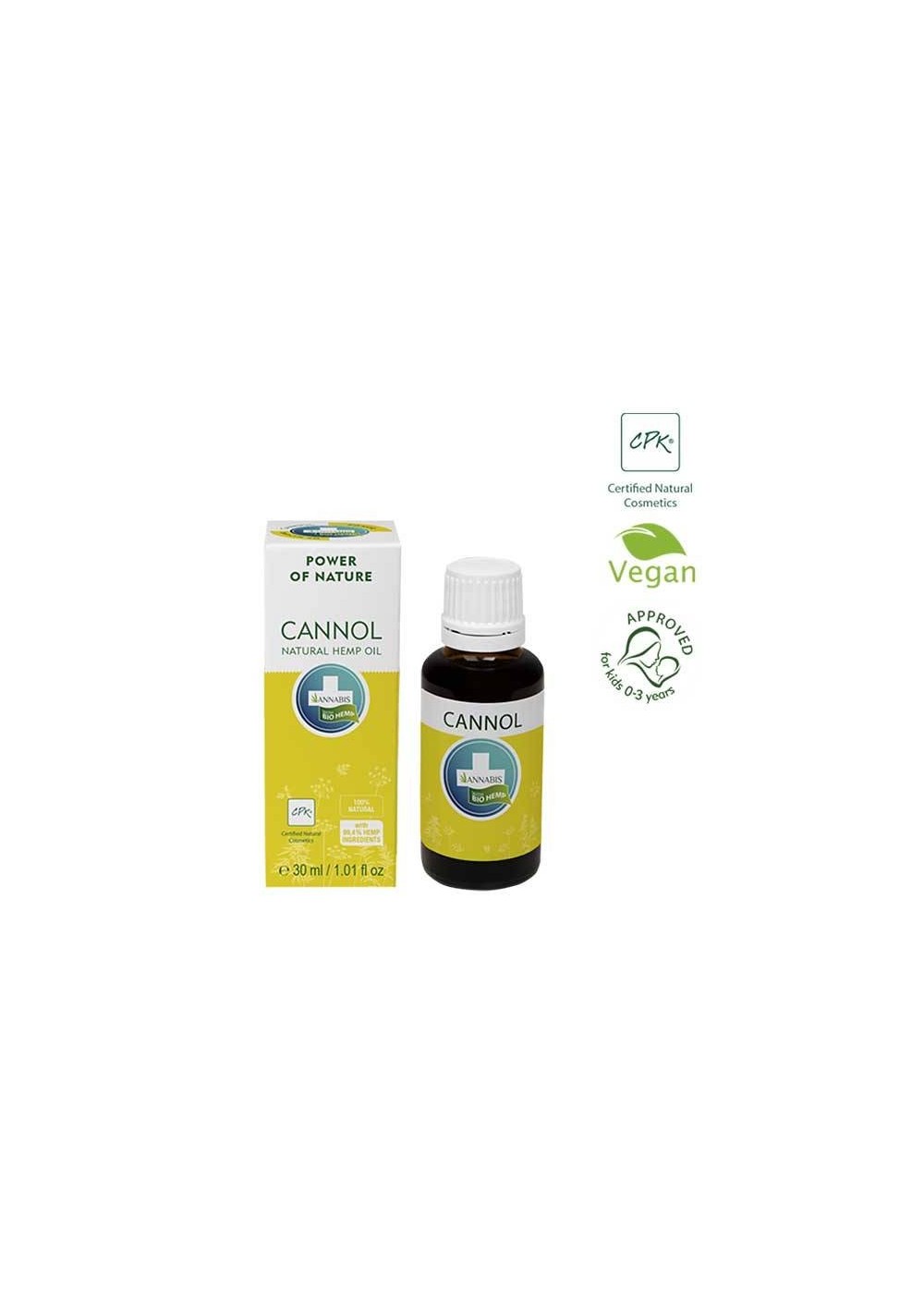 Cannol - Olio corpo e capelli - distensivo, nutriente - Annabis