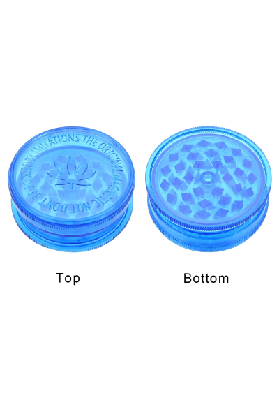 Grinder Trita tabacco in plastica 60mm - 3 parti