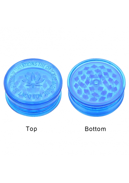 Grinder Trita tabacco in plastica 60mm - 3 parti