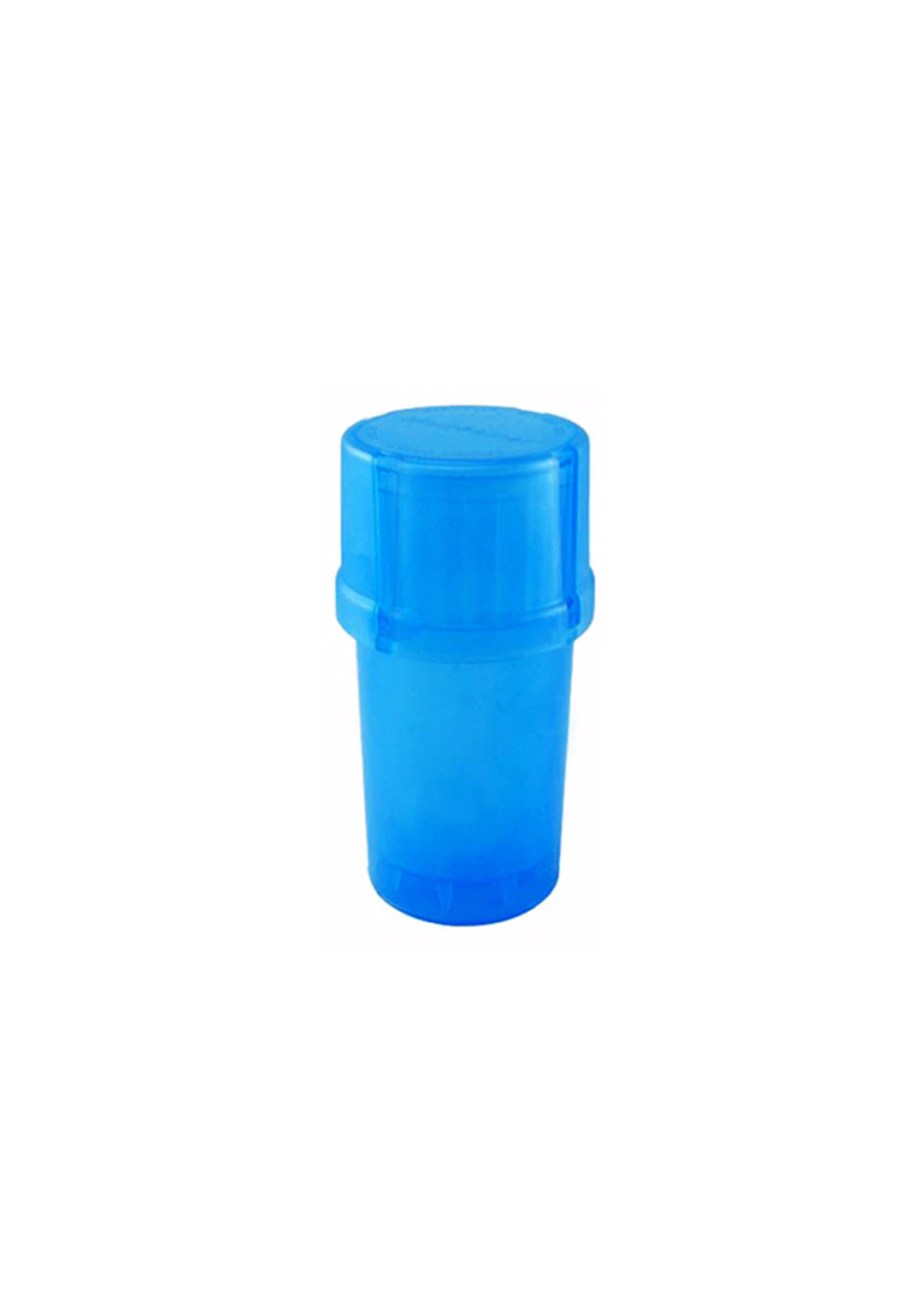 Grinder Trita Tabacco a Tubo, Cilindrico in plastica - 3 parti