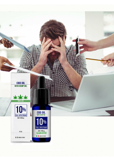 CBD Oil 10% Broad Spectrum - MCTC Oil - CBD Drops - 10ml - La Via Bio