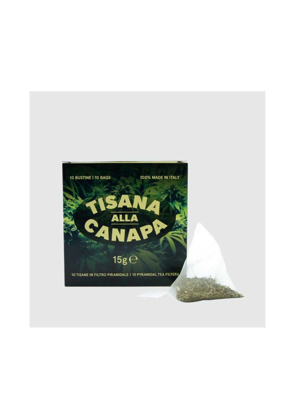 Tisana alla Canapa - 10 bustine a Piramide - CBWeed