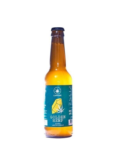 Golden Hemp 5% - Birra artigianale 330ml - CannaBe Food