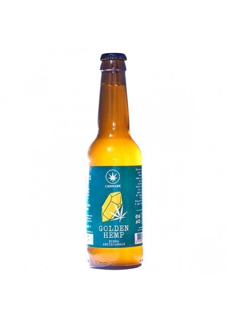 Golden Hemp 5% - Birra artigianale 330ml - CannaBe Food