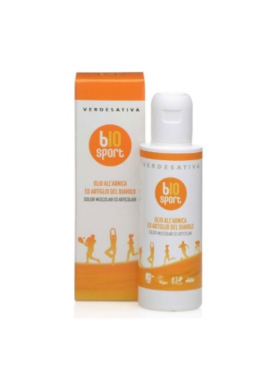 Olio all’Arnica ed Artiglio del Diavolo - Verdesativa Bio Sport