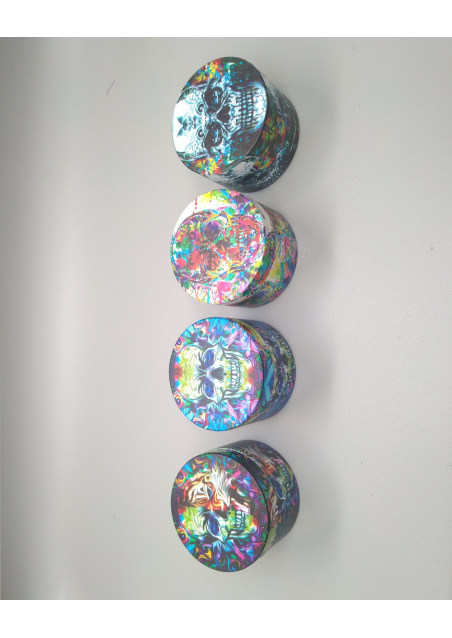 Metal Grinder - Mexican Skulls - 4 parti - 52mm