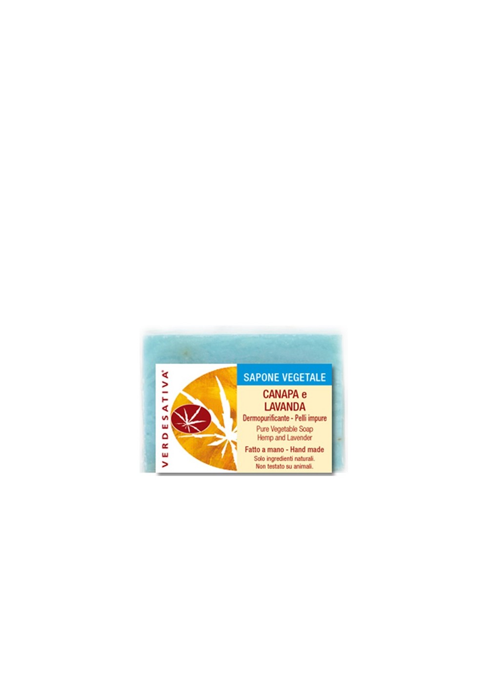 Sapone Canapa e Lavanda - delicato - Verdesativa Bagno Doccia