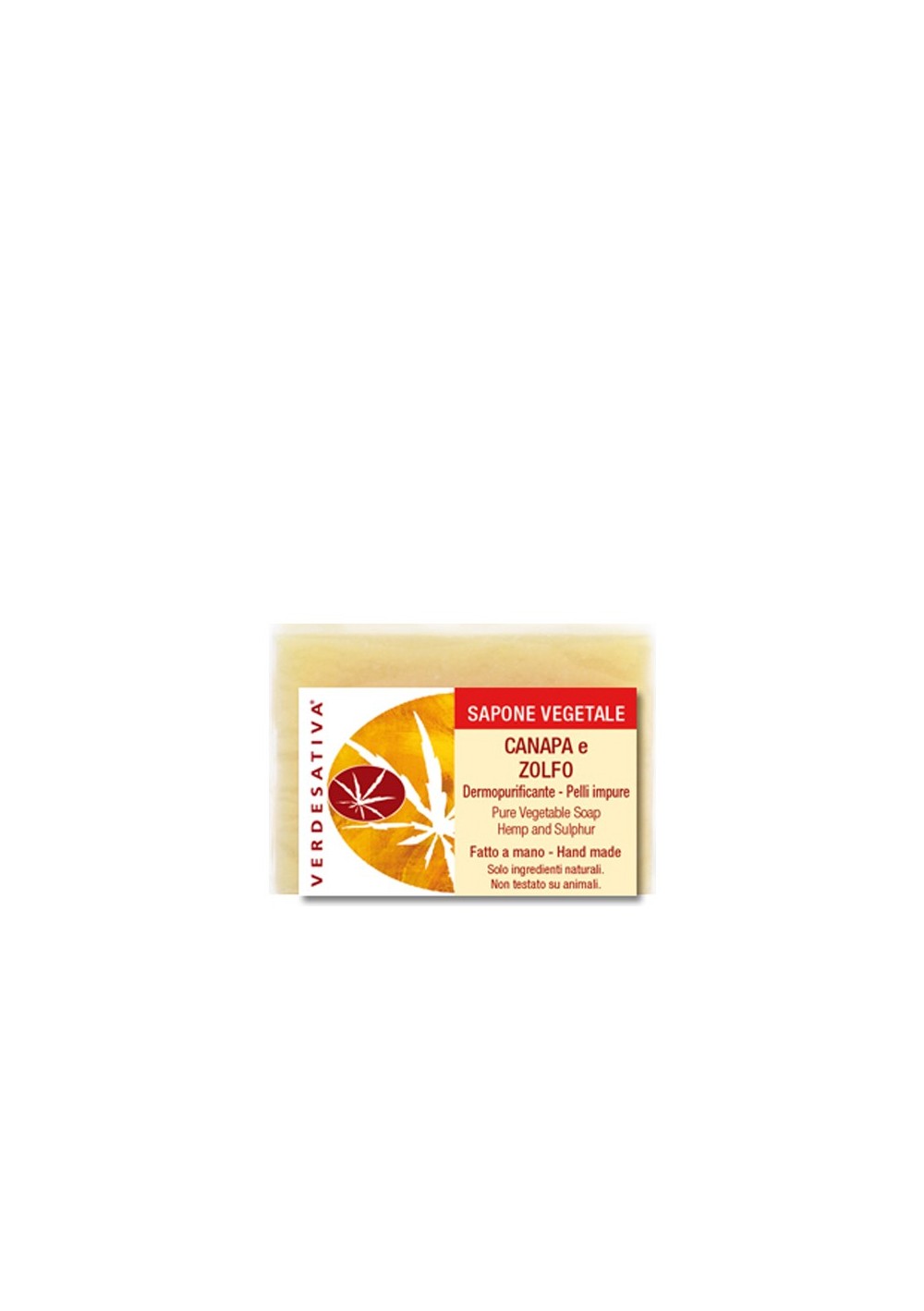 Sapone Canapa e ZOLFO - Verdesativa Bagno Doccia