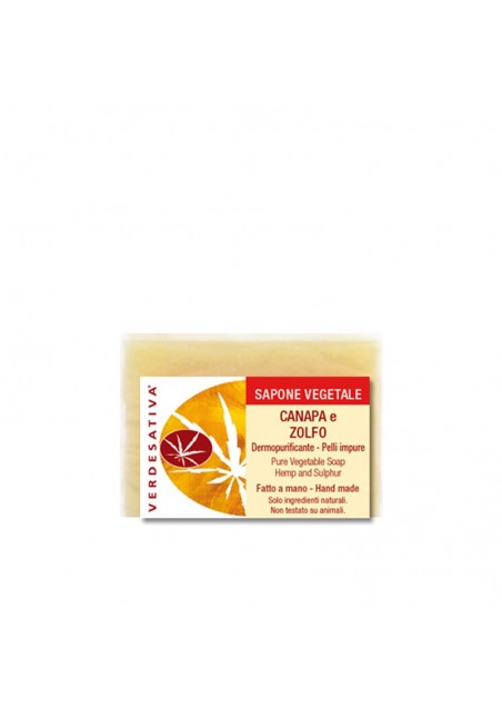 Sapone Canapa e ZOLFO - Verdesativa Bagno Doccia