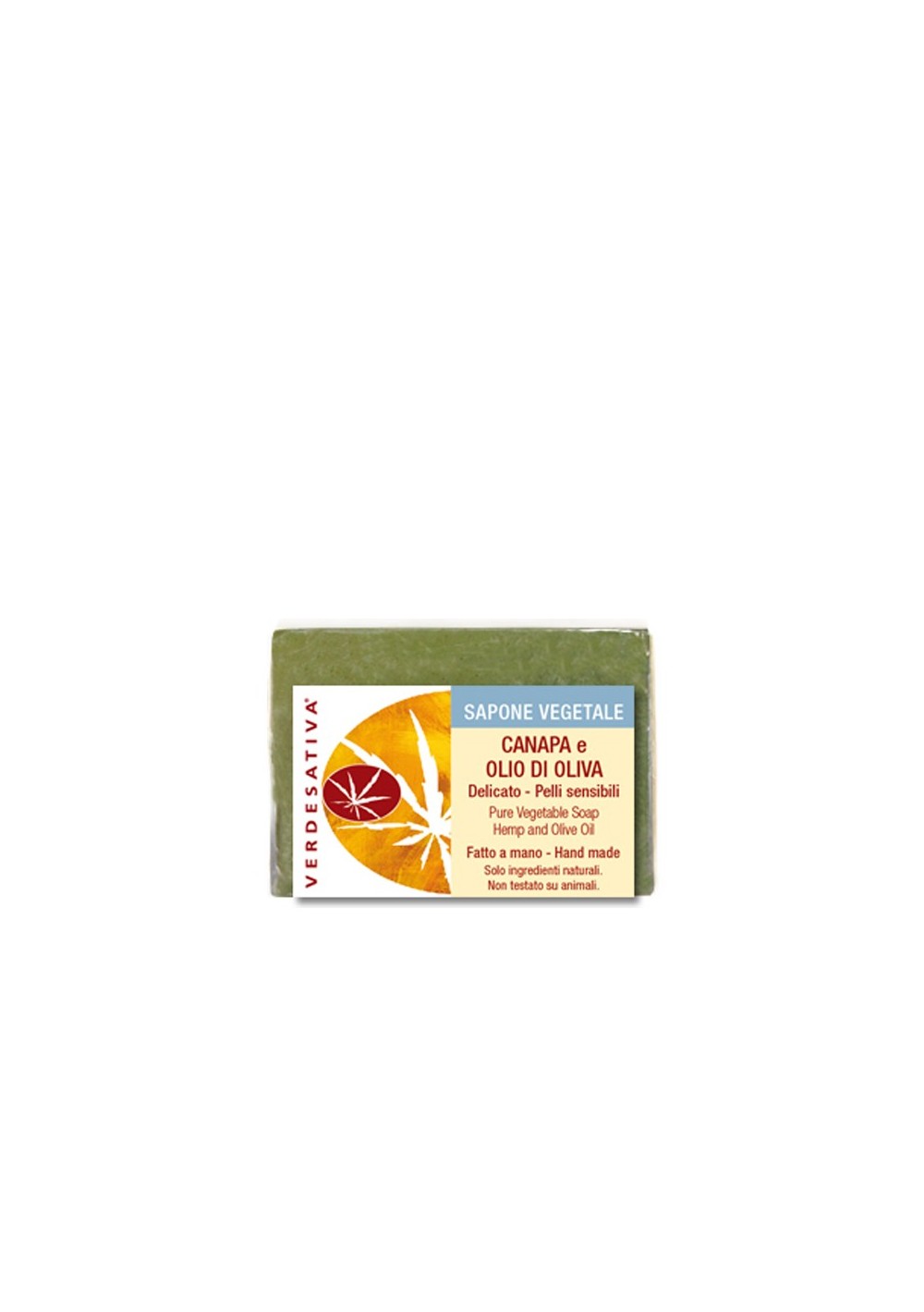 Sapone Canapa ed Olio di Oliva - Verdesativa Bagno Doccia
