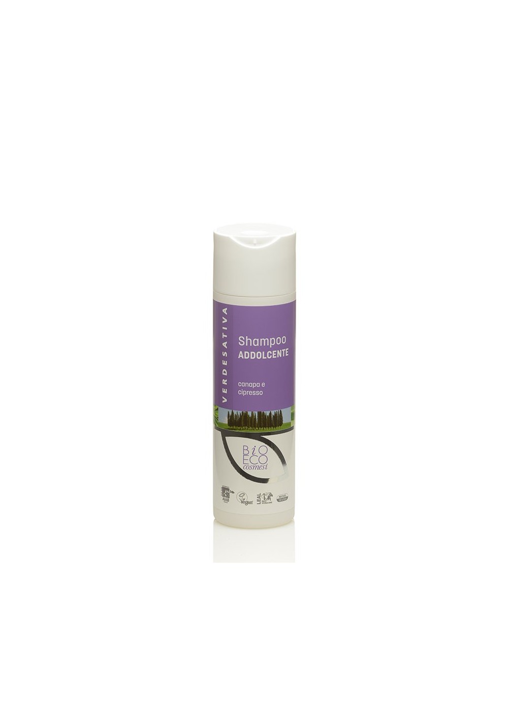 Shampoo Addolcente Canapa e Cipresso ml 200 - Verdesativa Bagno Doccia