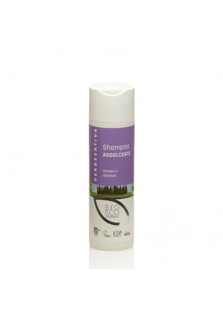 Shampoo Addolcente Canapa e Cipresso ml 200 - Verdesativa Bagno Doccia