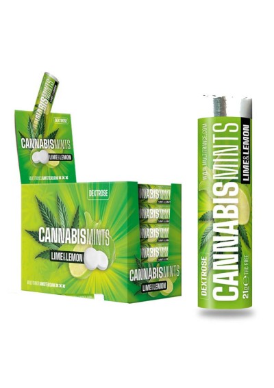 Cannabis Mints - Caramelle al Lime, Limone e Cannabis - 1 pz - Multitrance