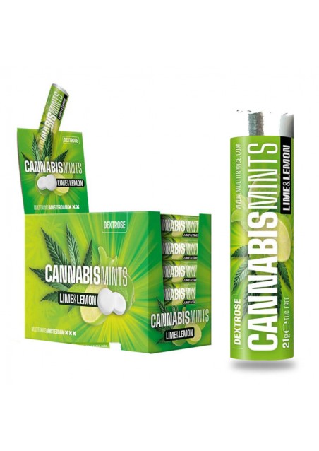 Cannabis Mints - Caramelle al Lime, Limone e Cannabis - 1 pz - Multitrance