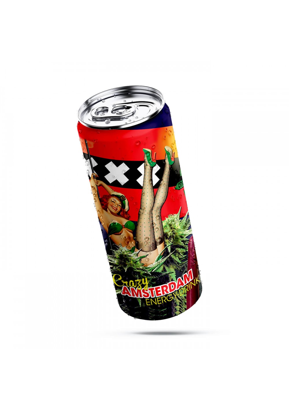 Cannabis Energy Drink - 250ml - Amsterdam XXX