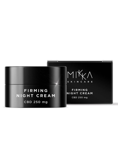 Mikka Crema Notte Rassodante Idratante - 250mg CBD - 50ml