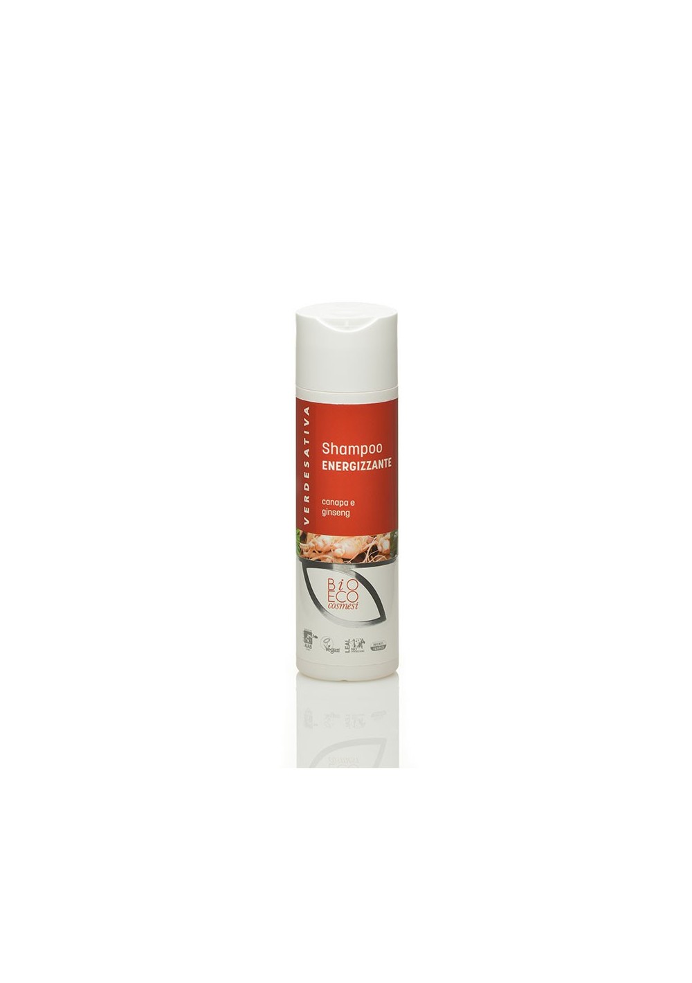Shampoo Energizzante Canapa e Ginseng ml 200 - Verdesativa Bagno Doccia