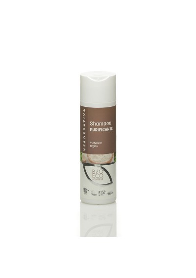 Shampoo Purificante Canapa e Argilla ml 200 - Verdesativa Bagno Doccia