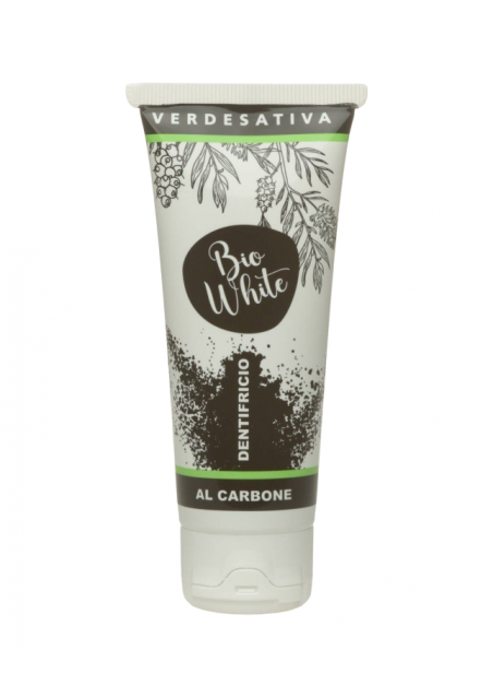 Natural Toothpaste Hemp and Coal, Vegan, 75ml - Verdesativa