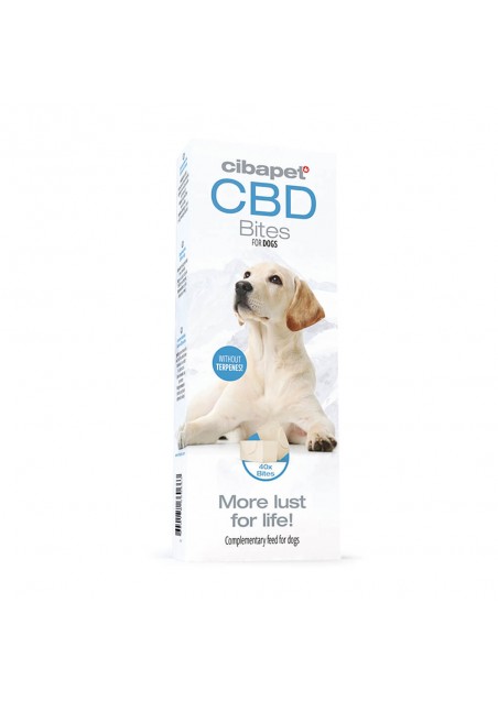 Bites per cani - Bocconcino calmante naturale con 148 mg di CBD, 40 pezzi - Cibdol