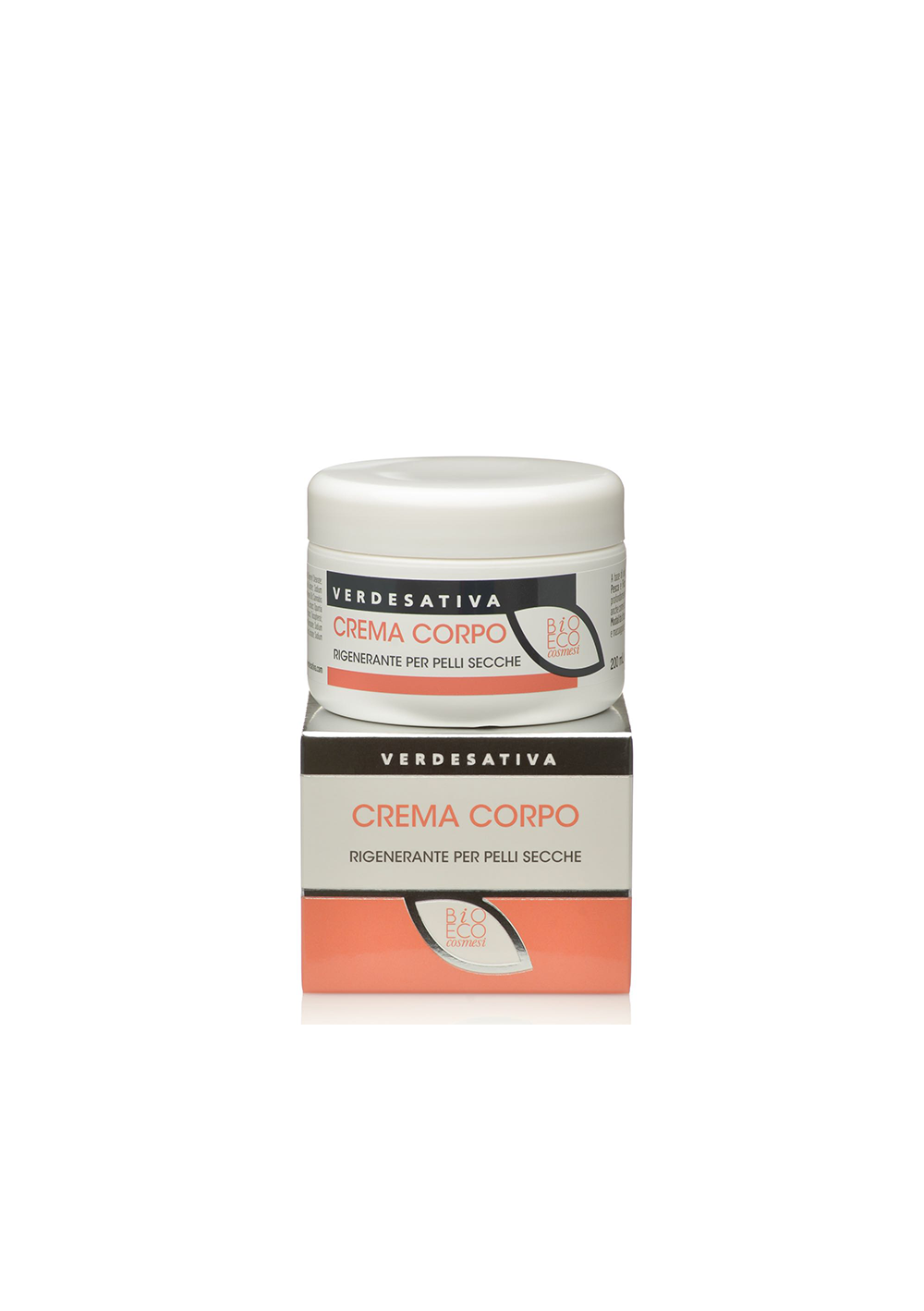 Crema Corpo Pelli Secche 200ml - Verdesativa Trattamenti corpo