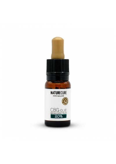 Olio CBG - 20% CBG, 2000mg, 10ml - Sublinguale - Nature Cure