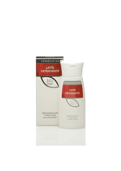 Latte Detergente Dermopurificante e Struccante PelliSensibili ml 150 - Verdesativa Trattamenti corpo