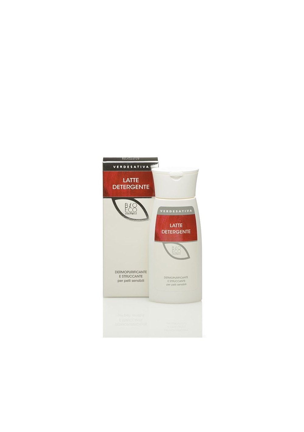 Latte Detergente Dermopurificante e Struccante PelliSensibili ml 150 - Verdesativa Trattamenti corpo