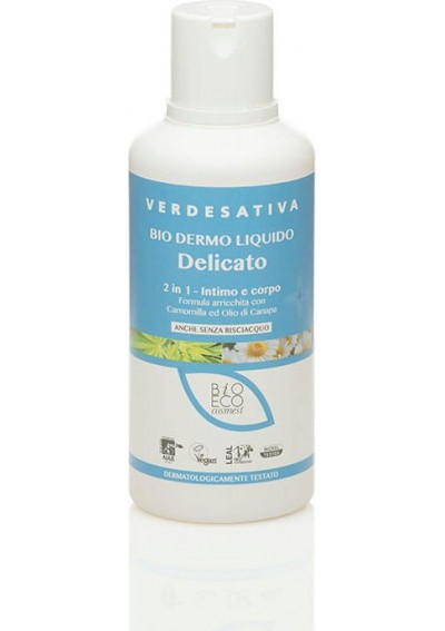 Biodermo liquido Delicato 500 ml - Verdesativa Bagno Doccia