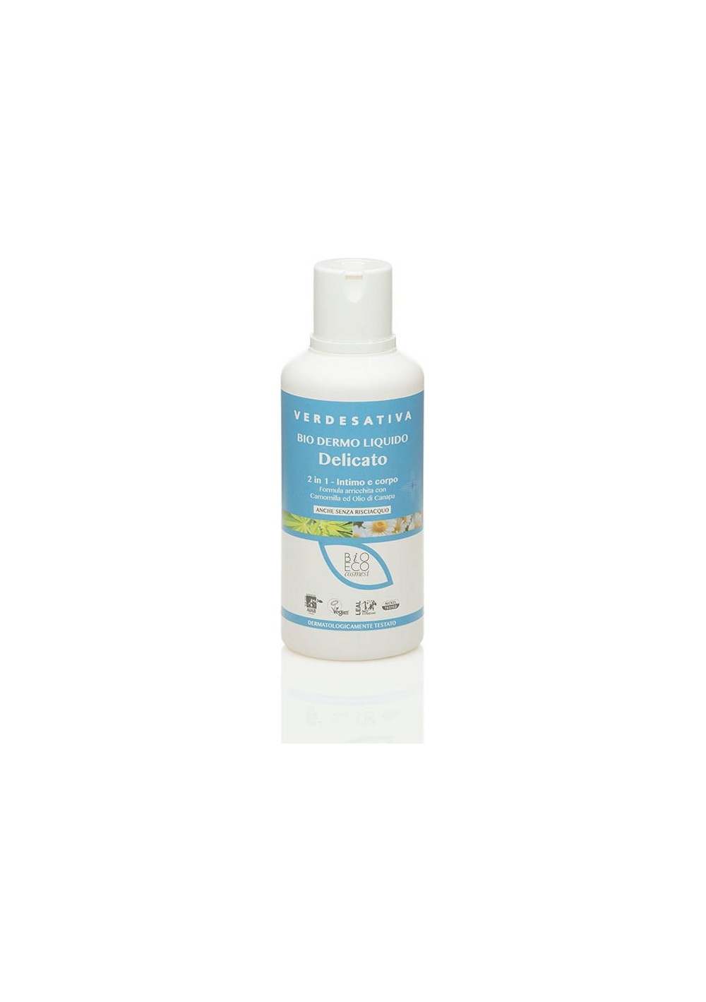 Biodermo liquido Delicato 500 ml - Verdesativa Bagno Doccia