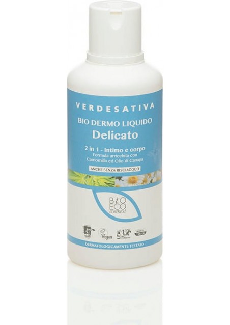 Biodermo liquido Delicato 500 ml - Verdesativa Bagno Doccia