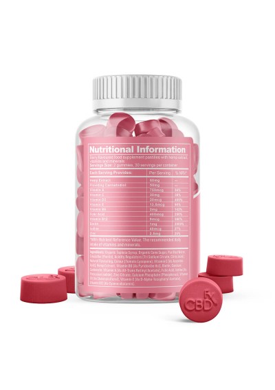 Integratore Multivitamenico per Donne - 1500mg di CBD - Vegano, 240g - CBDfx
