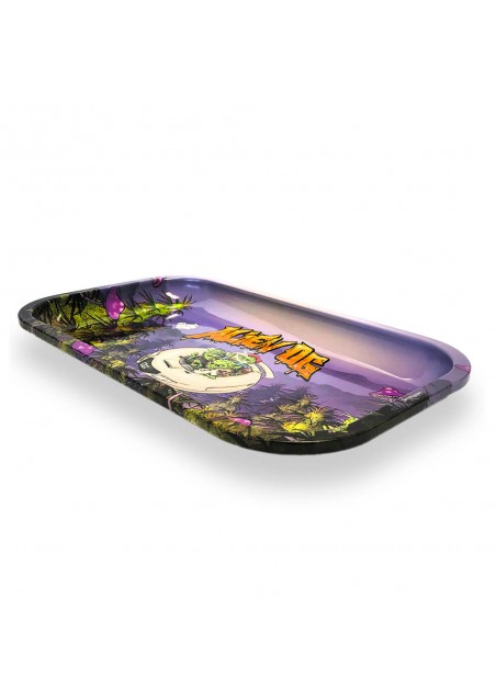 Vassoietto Metallo Alien OG Art - Medium, cm 16×27×2 - Best Buds