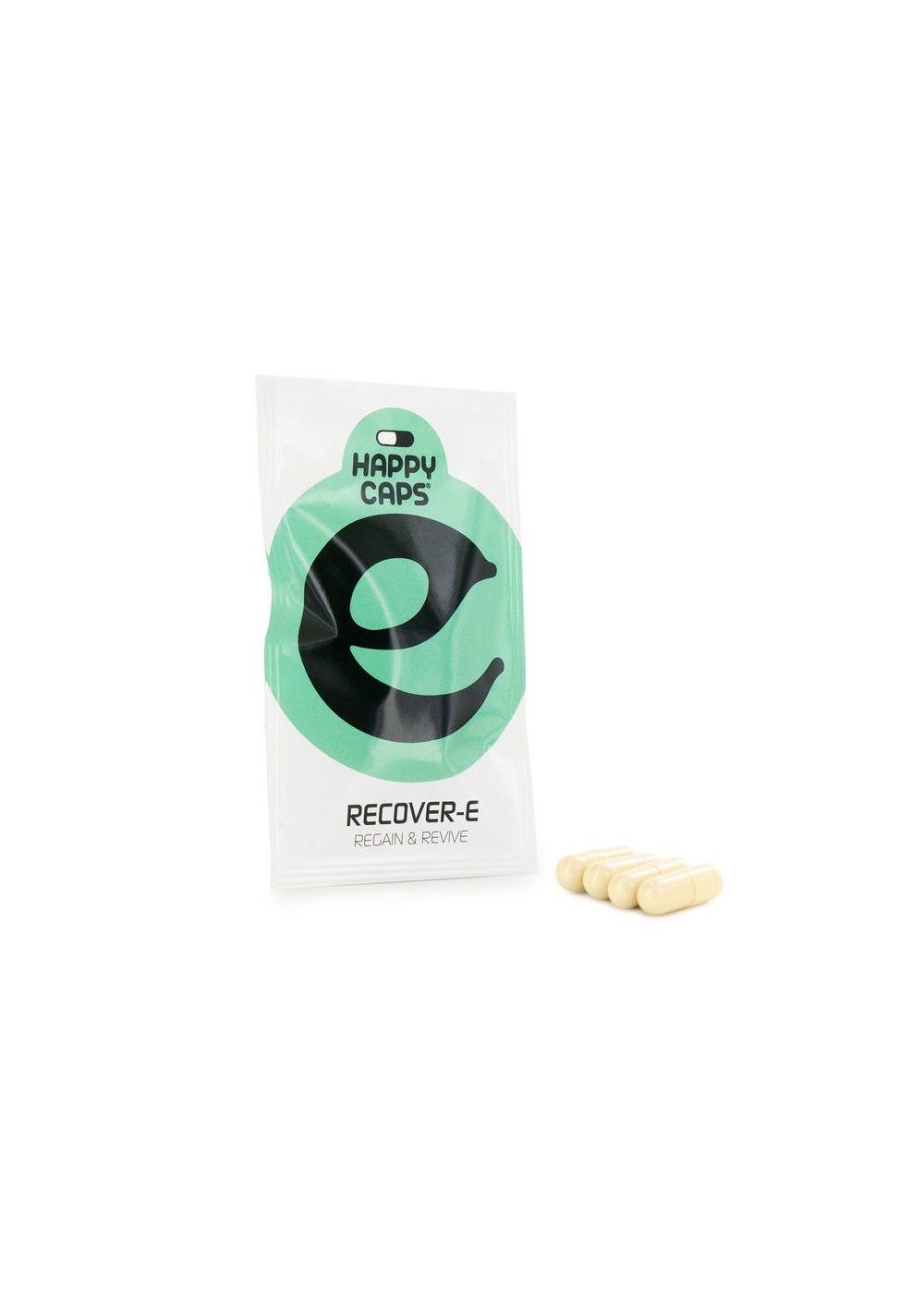 Happy Caps - Recover-E Regain & Revive - 4 Caps