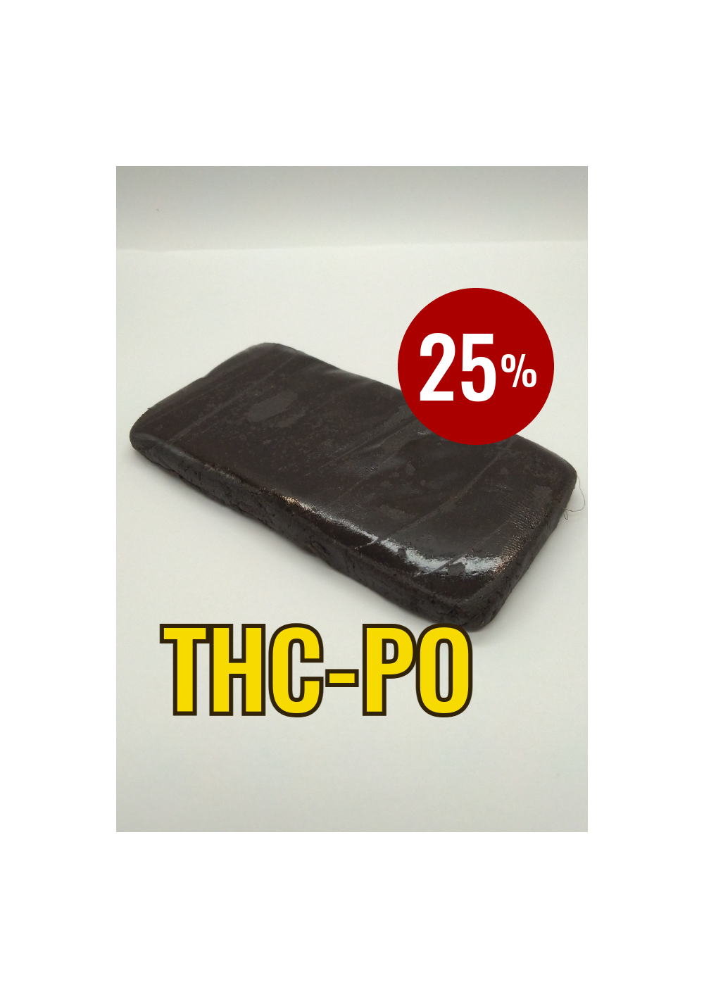 THC-PO Hash 25%, H4CBD 20% Mix - Charas "Corado" THCpo, Soft, Smooth - Naturally Extracted Hashish