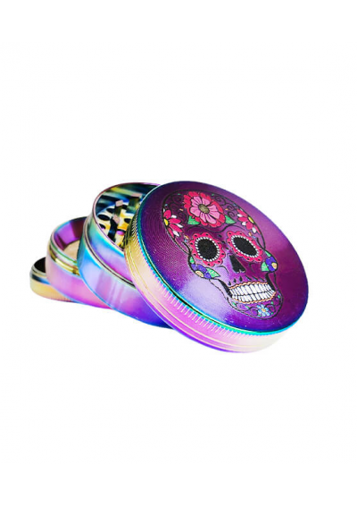 Metal Grinder - Mexican Skulls Psycho - 4 pieces - 52mm
