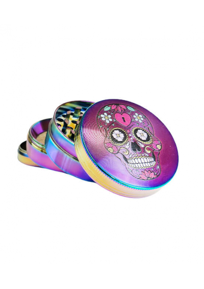 Metal Grinder - Mexican Skulls Psycho - 4 pieces - 52mm