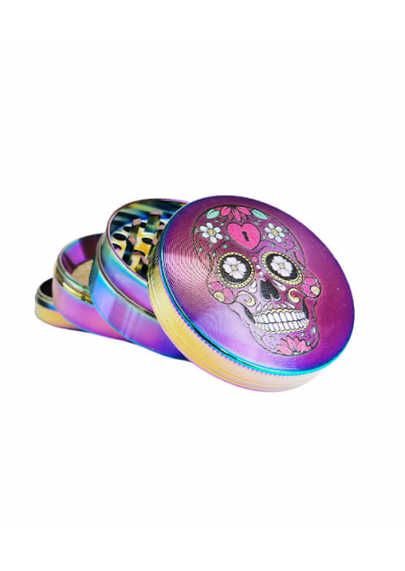 Metal Grinder - Mexican Skulls Psycho - 4 pieces - 52mm