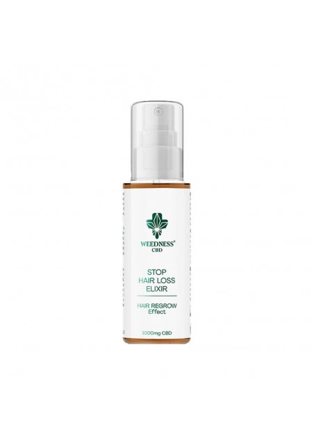 CBD Elixir Stop alla Perdita di Capelli - 1000mg, CBD 100ml - Weedness