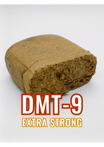 DMT-9 Hash, Golden Mousse DMT9 - Extra Strong, Dry-Mousse, Sparkling, Compact - Naturally Extracted Hashish