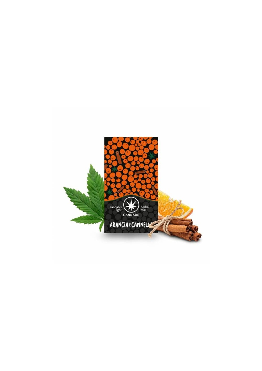 Herbal Mix Canapa, Arancia & Cannella - 30g Home