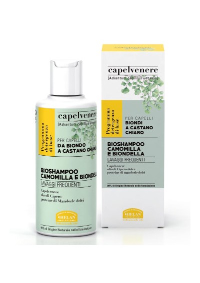Helan Shampoo Uso Frequente Capelvenere - Shampoo Delicato, 200 mL - Helan