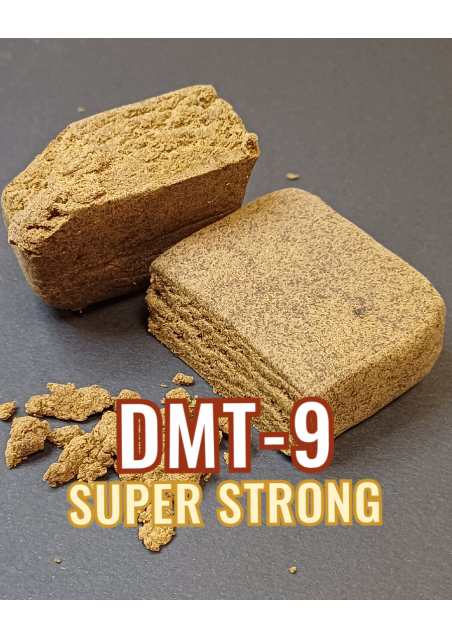 DMT-9 Hash, Cream Caramel DMT9 - Extra Strong, Semi-Dry, Asciutto, Spumoso, Compatto - Hashish Estratto Naturalmente