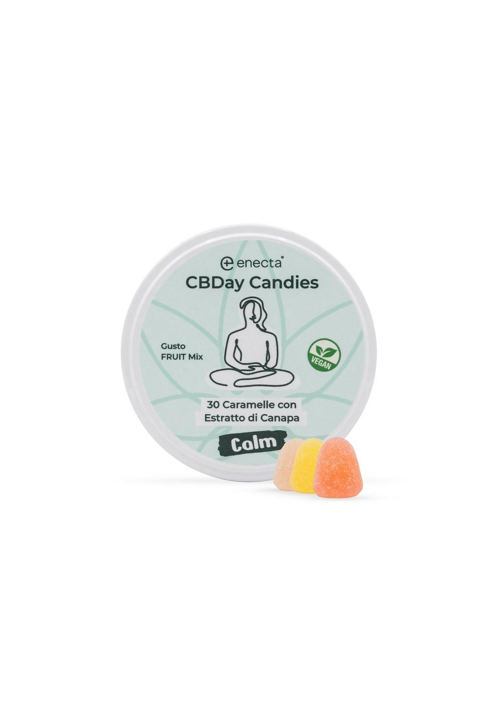 CBDay Equilibrio Giornaliero, Gommose 30 pz, 150 mg CBD, 60 g - Enecta