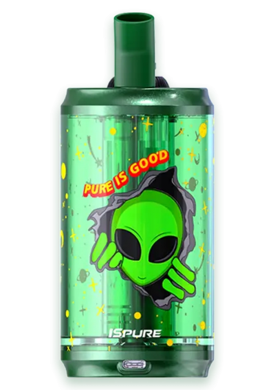 Ispure Daabcan Water Pipe Green - Bong - Ispure