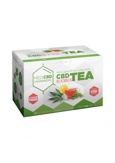 Medicbd Rooibos Tea Cbd 7,5 mg Scatola Da 20 Bustine - Tisane, Infusi - Medicbd