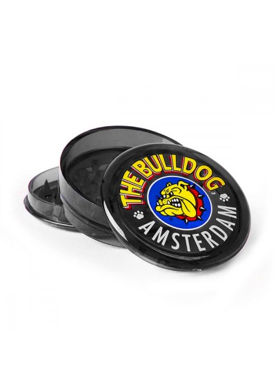 The Bulldog Original Black Plastic Grinder 3 Parts - Accessori, Grinder - The Bulldog