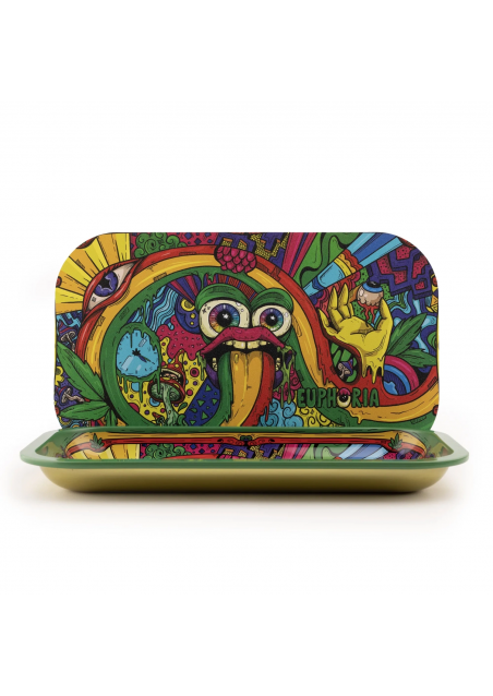 Set Vassoio con Coperchio Magnetico Vibrant - 27 x 16 cm - Euphoria