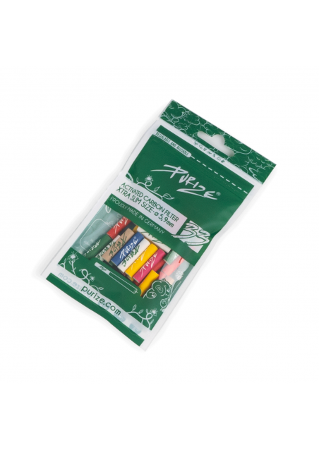 Purize Filtri Ai Carboni Attivi Xtra Slim Size 6mm 33pz Multicolor – Purize