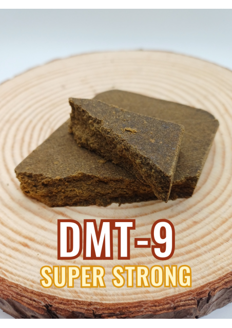 DMT-9 Hash, Gorilla Hash DMT9 - Extra Strong, Semi Dry Hash, Smooth, Compact - Naturally Extracted Hashish